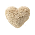 Textino Hart - Kussen 40x45 cm - Hartvormig - Gebleekt zand - Beige