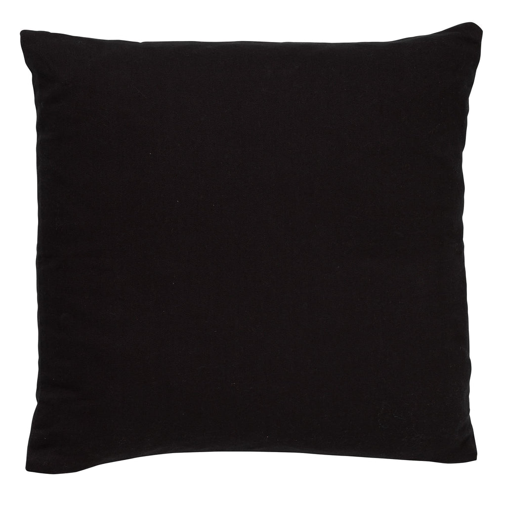 Nederlands decor James - kussen 45x45 cm raaf - zwart