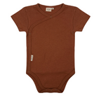 Romper Korte Mouw - Amber Brown