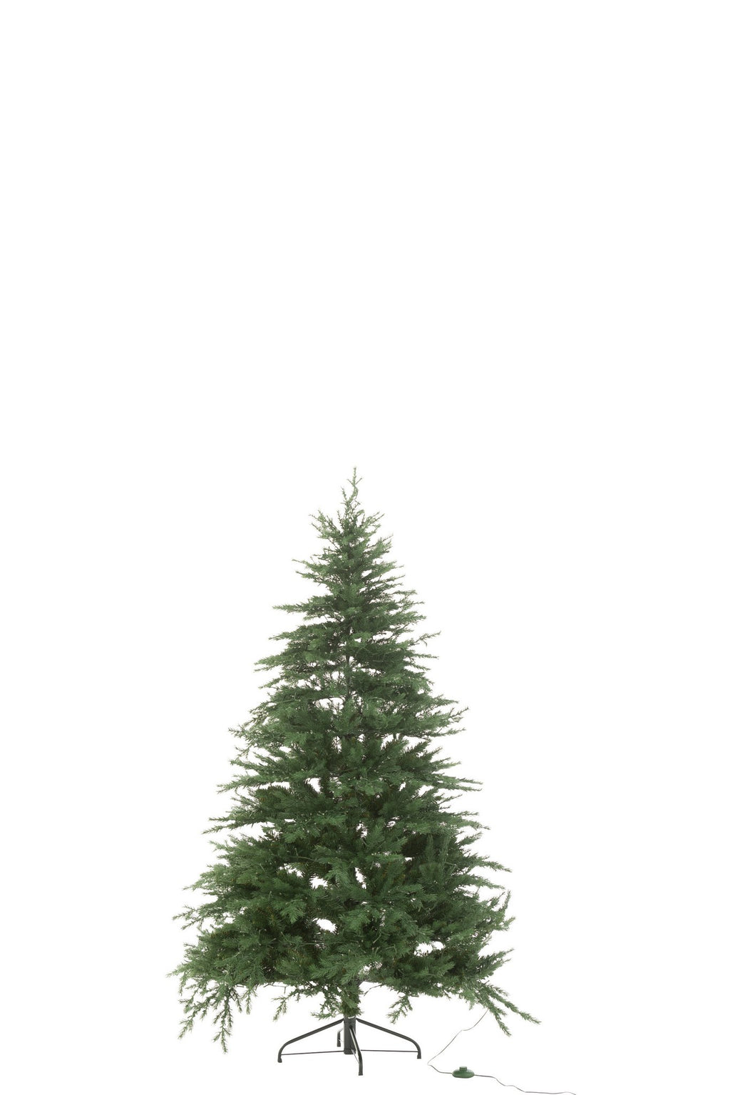 J-Line kerstboom 1600 Led - kunststof - groen - M