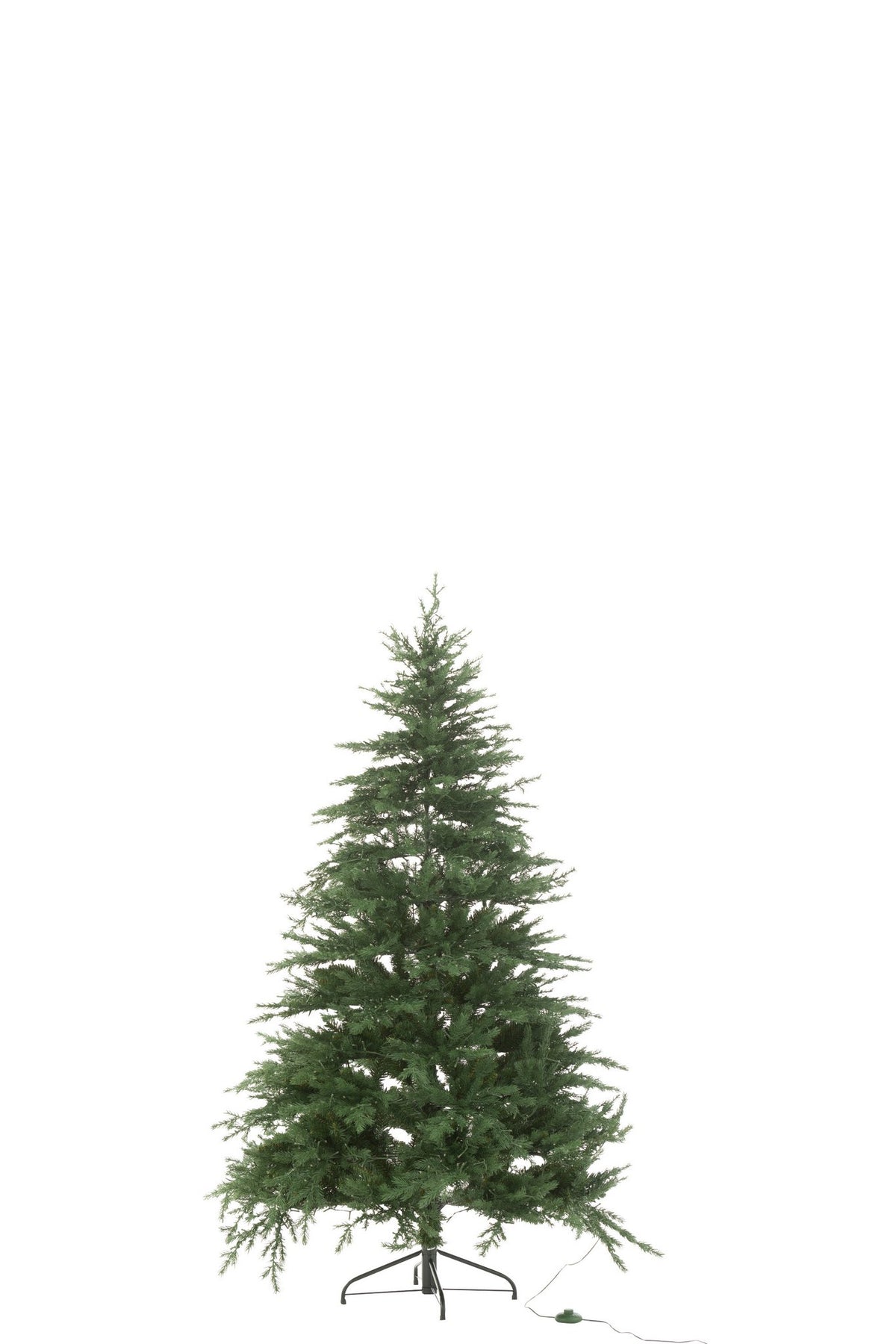 J-Line kerstboom 1600 Led - kunststof - groen - M
