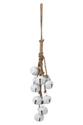 J-Line hanglamp ronde klok - ijzer - wit
