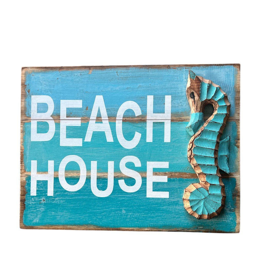 Wanddecoratie Beachhouse