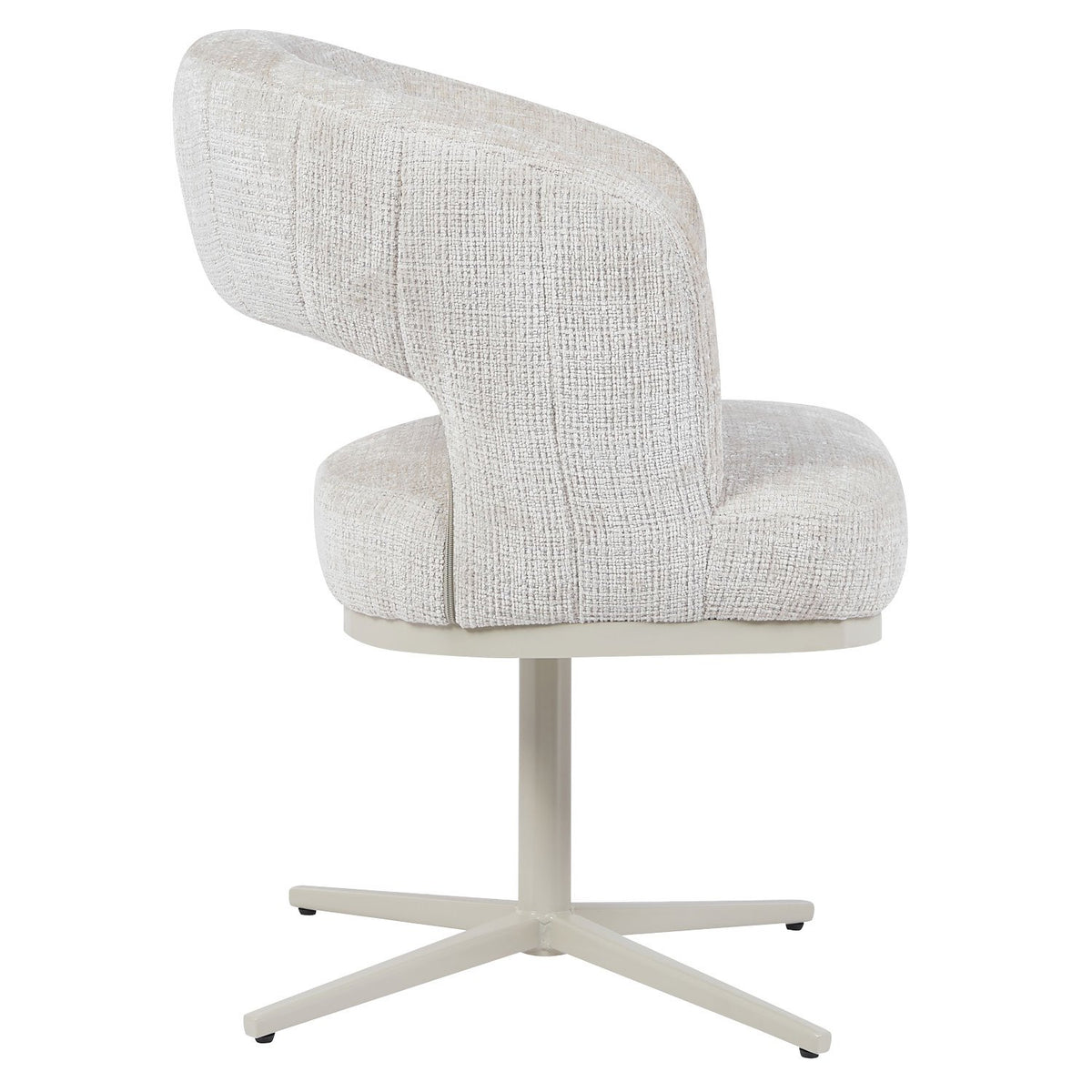 Eetkamerstoel Melina Naturel - Beige onderstel