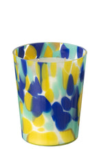 J-Line geurkaars Noa - White Tea - glas - rood/geel - medium - 68U