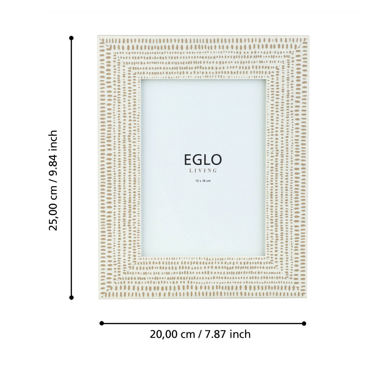 Fotolijst Kemayan Beige 20x2x25cm