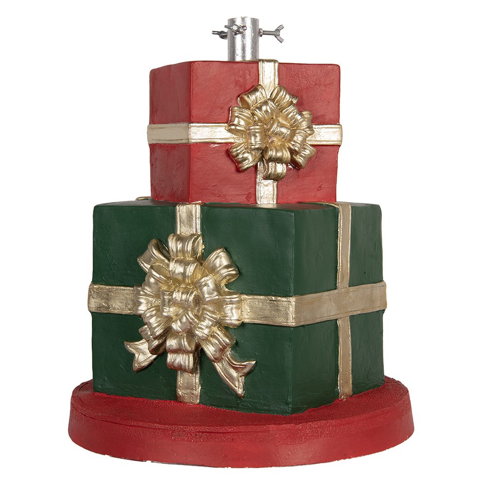 Kerstboom Standaard Cadeau Ø 44x54 cm Groen Rood Keramisch materiaal