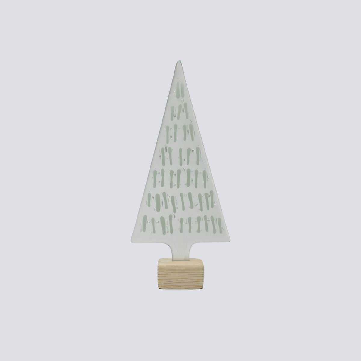 Kerstboom grote 11x23 witte kaarsen