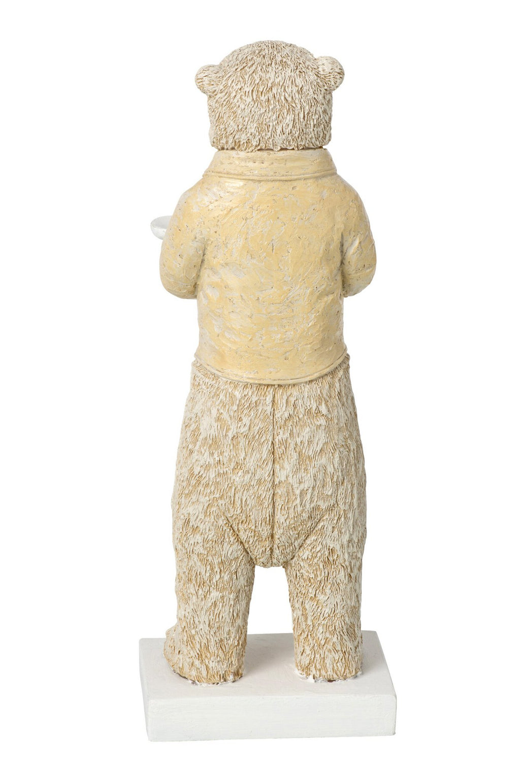 J-Line Beer als ober - polyresin - beige/gebroken wit - large