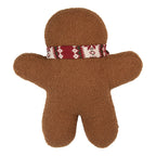 Sierkussen Gingerbread man 35x5x44 cm Bruin Polyester