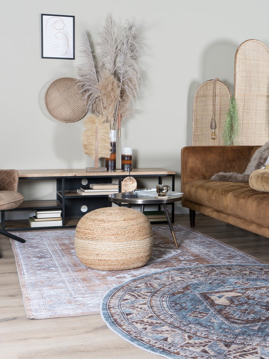 Vloerkleed Laria Brown 5 - 200 x 290 cm