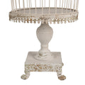 Vogelkooi Decoratie Ø 33x69 cm Beige IJzer