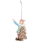 Kersthanger Kabouter 11 cm Groen Kunststof