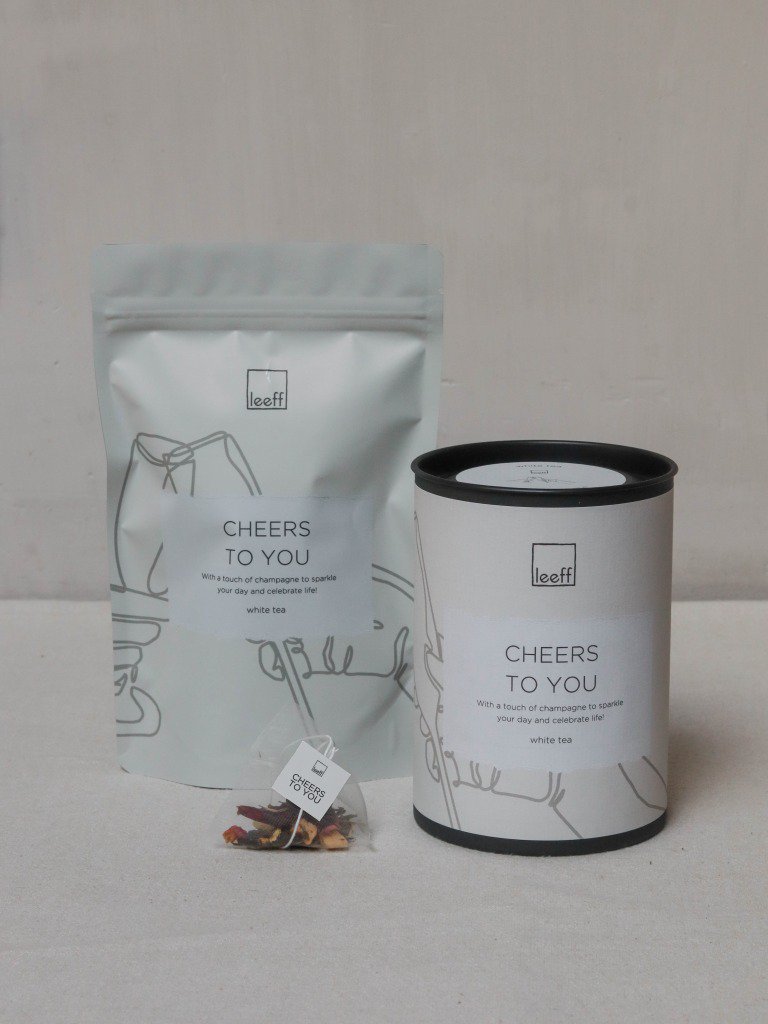 Leeff Tea giftbag - Cheers to you