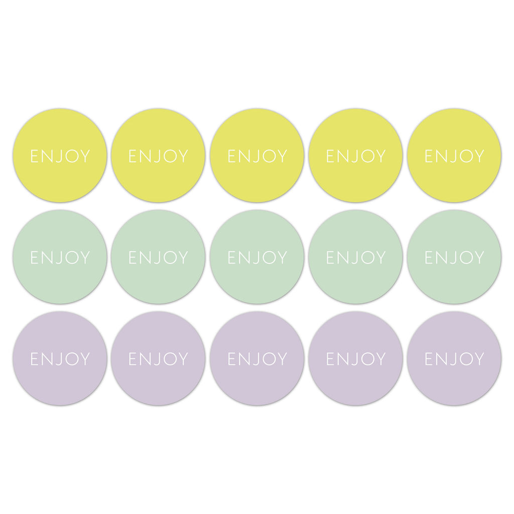 Spring/Summer '24 Text cadeaustickers op rol - 500 stuks