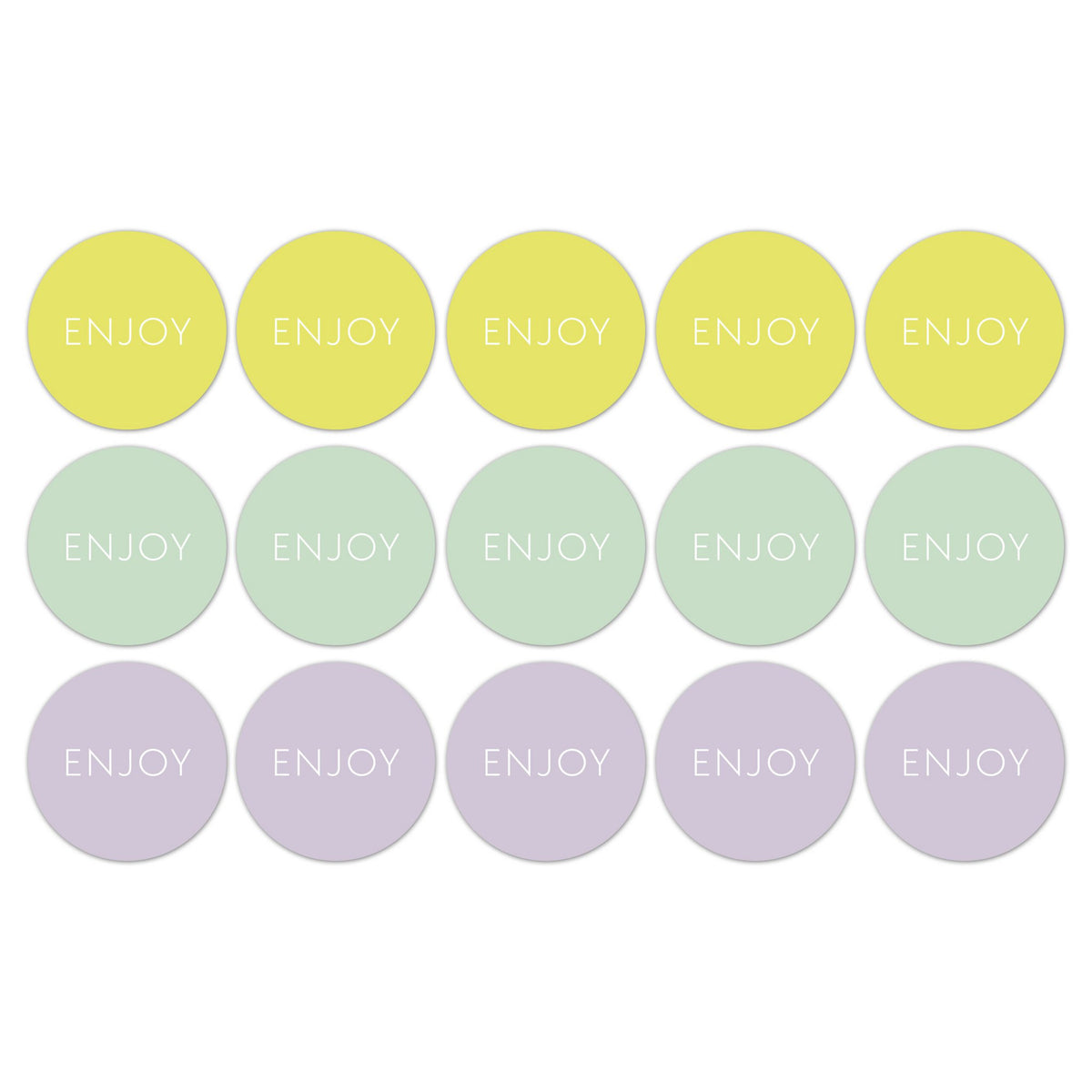 Spring/Summer '24 Text cadeaustickers op rol - 500 stuks