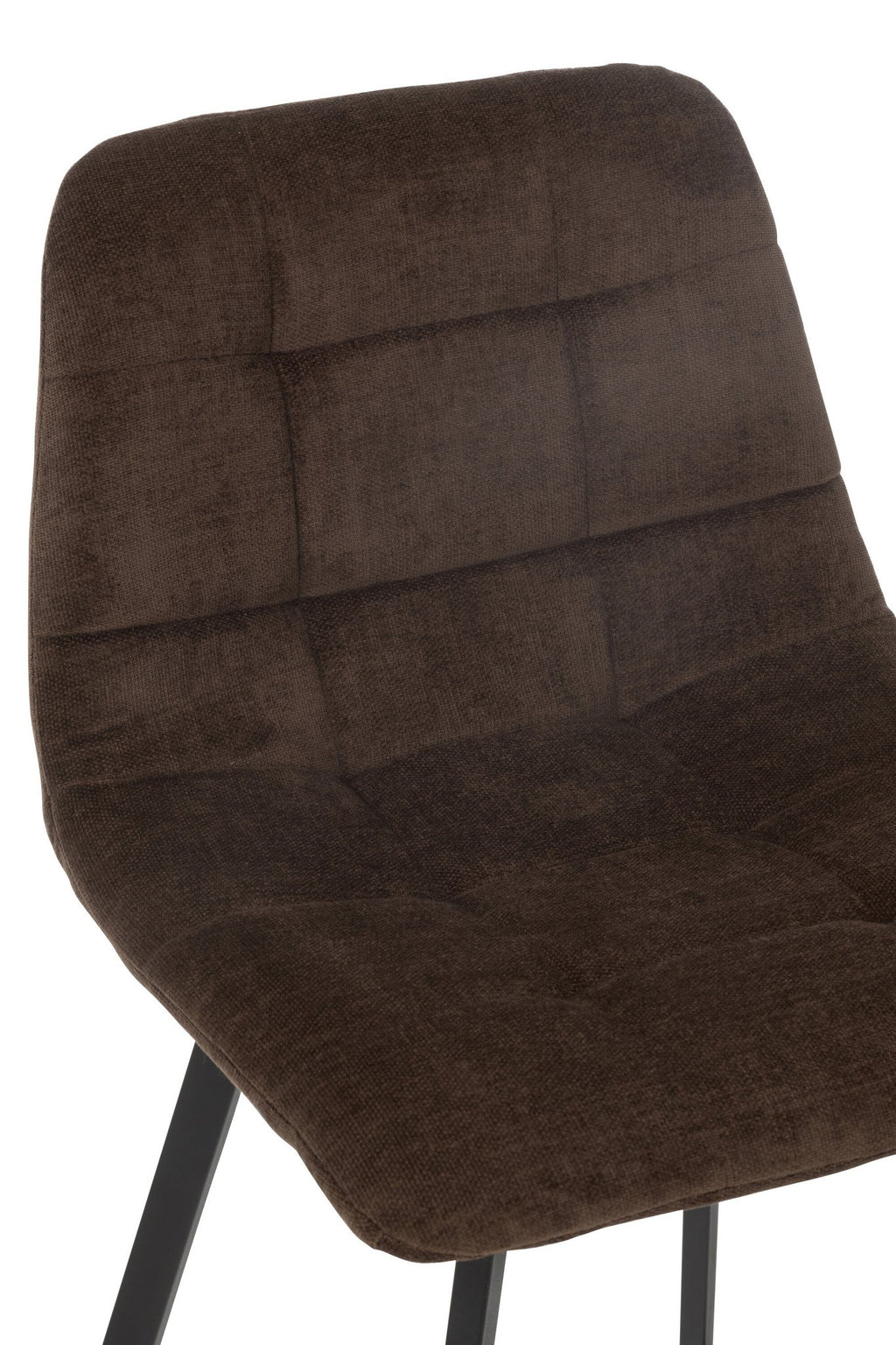 J-Line Barstoel Kent Metaal/Polyester Bruin