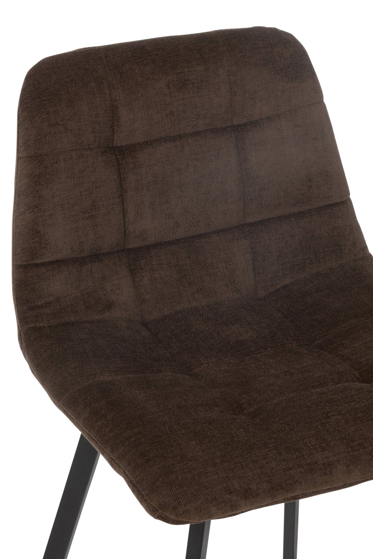 J-Line Barstoel Kent Metaal/Polyester Bruin