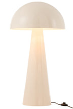 J-Line lamp Paddenstoel - metaal - wit - extra large