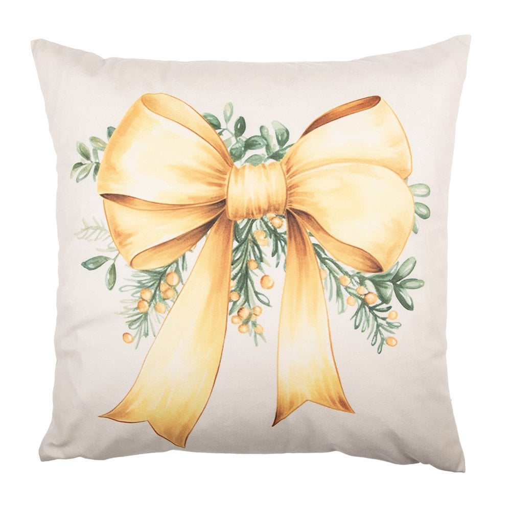 Kussenhoes 45x45 cm Beige Polyester
