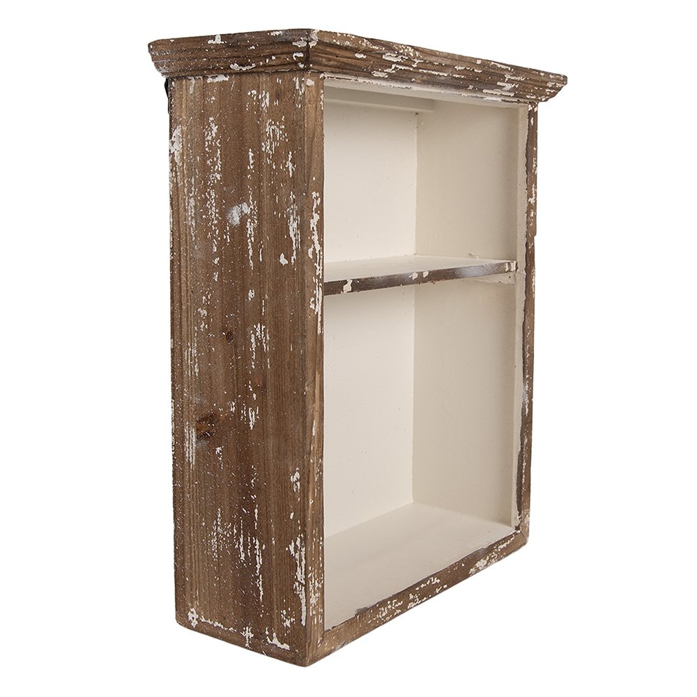 Wandkast 36x15x43 cm Bruin Hout