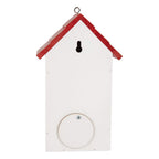 Vogelhuis 15x10x22 cm Wit Hout