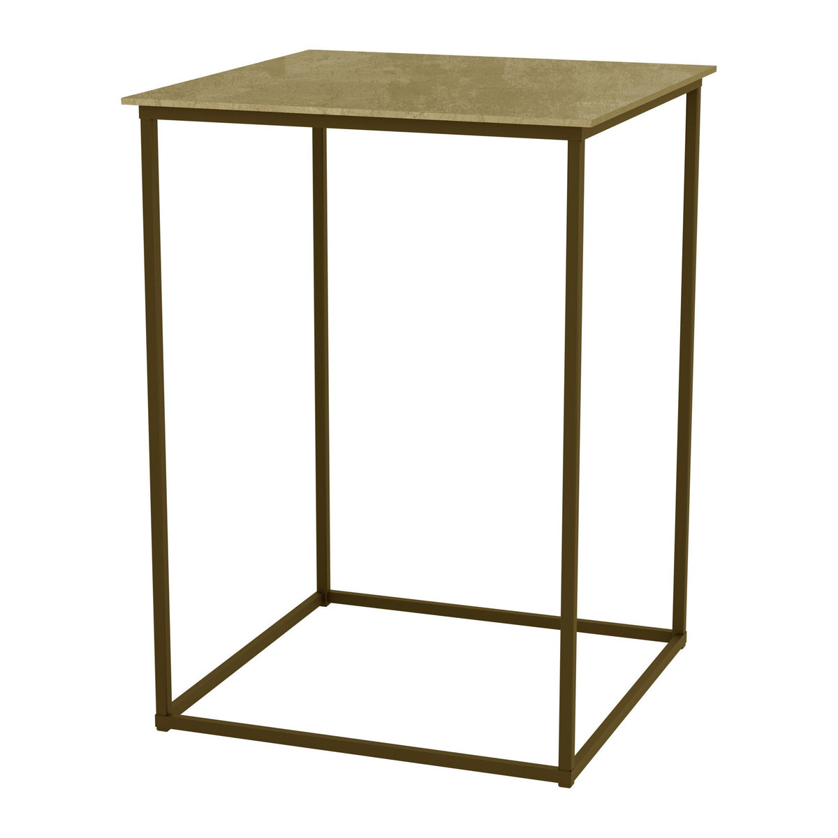 Bijzettafel Aghleam goud 55x42cm
