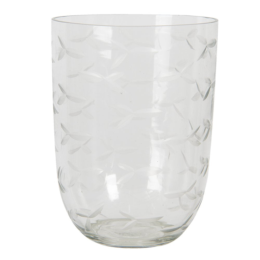 Theelichthouder Ø 8x11 cm Glas Waxinelichthouder