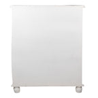 Wandkast Wit, Hout en IJzer 81x32x103 cm