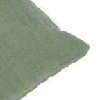 Nova Kussen Mousseline olive 45x45cm