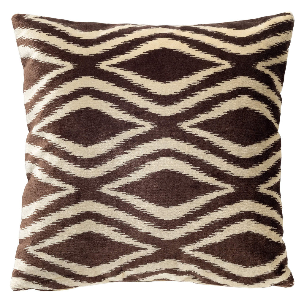 Amora | Cushion 45x45 cm | Chocolade Martini | Bruin | Hoii | met duurzame kussenvulling