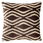 Amora | Cushion 45x45 cm | Chocolade Martini | Bruin | Hoii | met duurzame kussenvulling