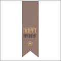 Happy birthday - etiket