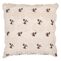 Sierkussen 40x40 cm Beige Polyester Pompoen