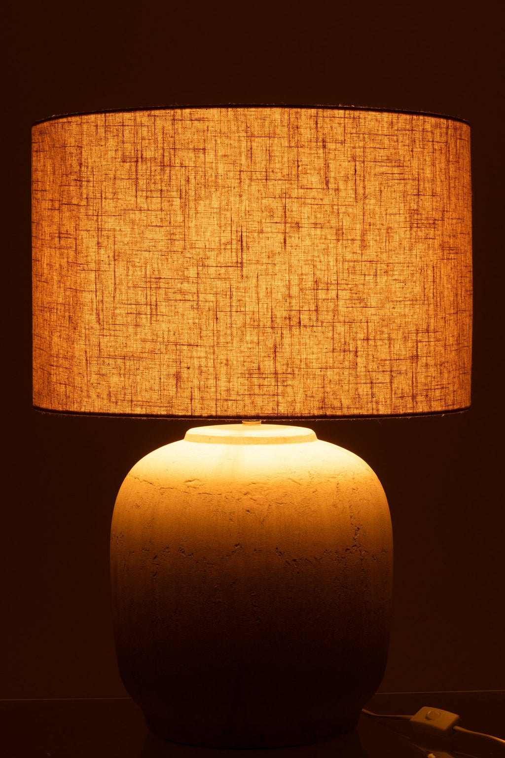 J-line lamp mia terracotta groot