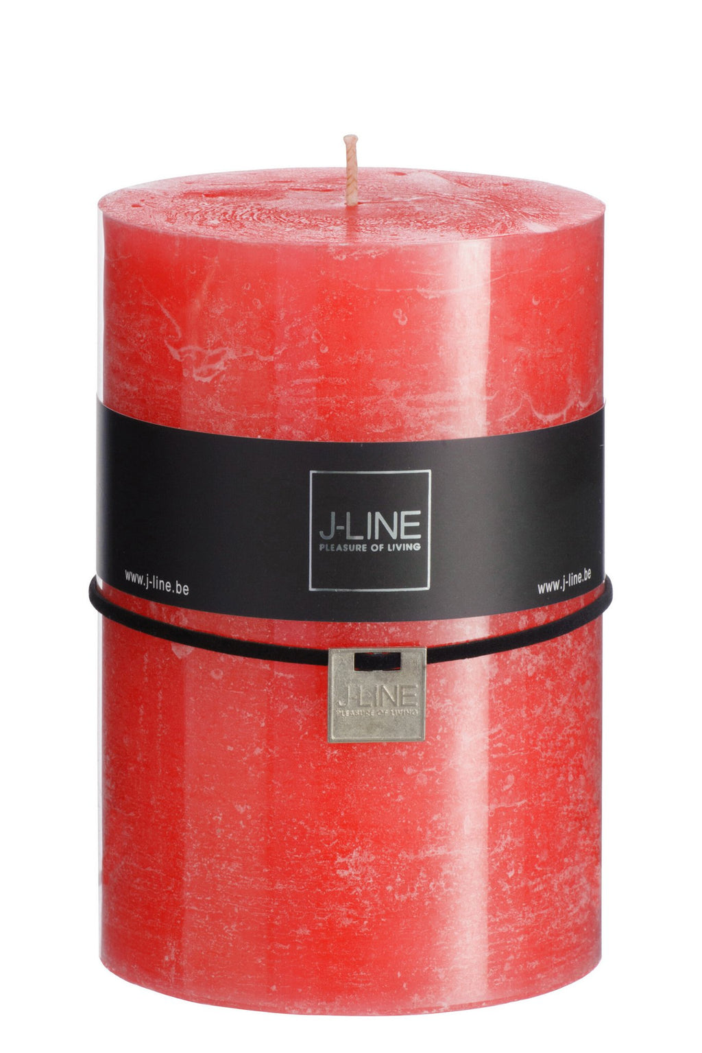 J-Line cilinderkaars - rood - XL - 120U