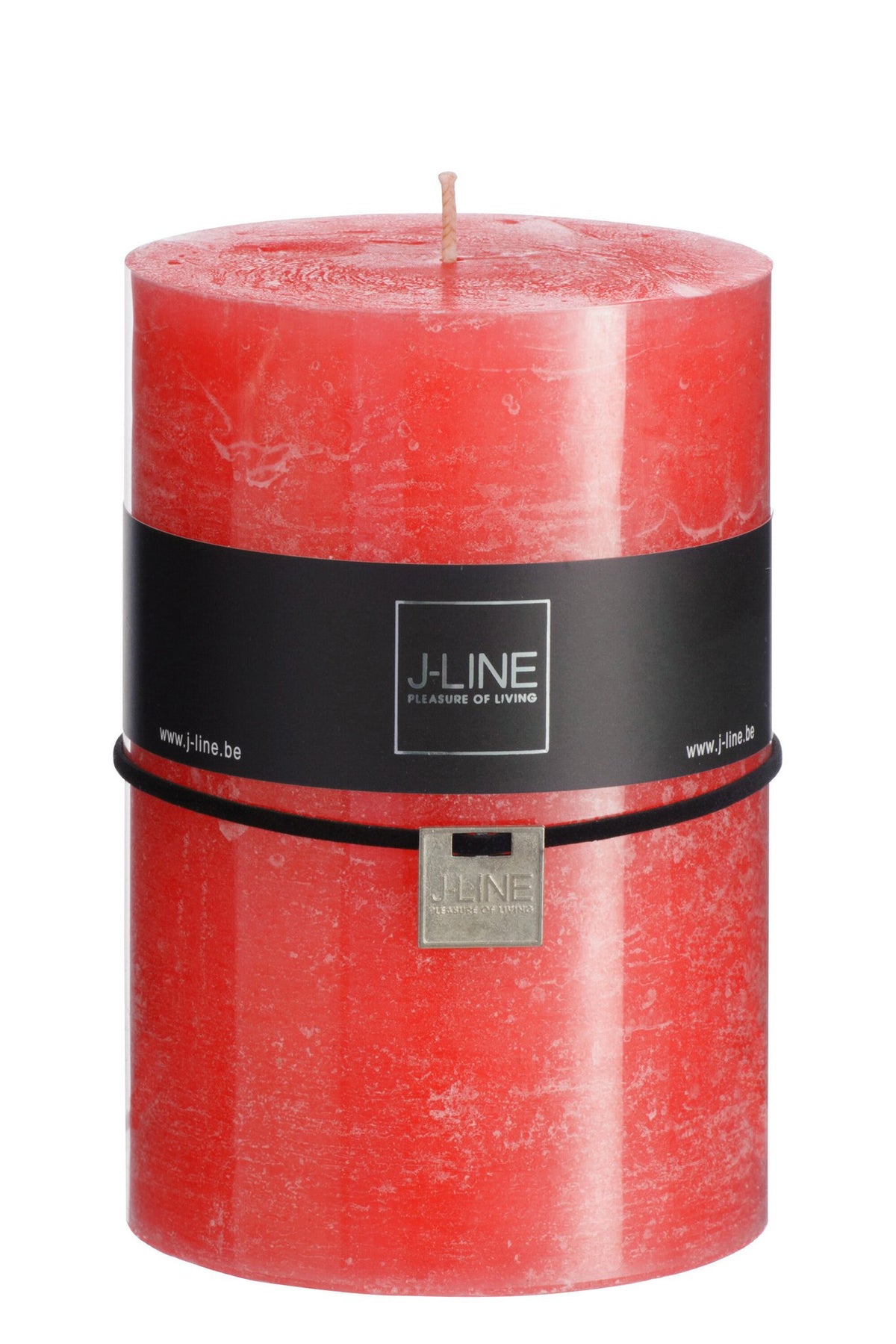 J-Line cilinderkaars - rood - XL - 120U