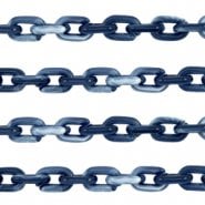 Brillenkoord acrylic chain zilver