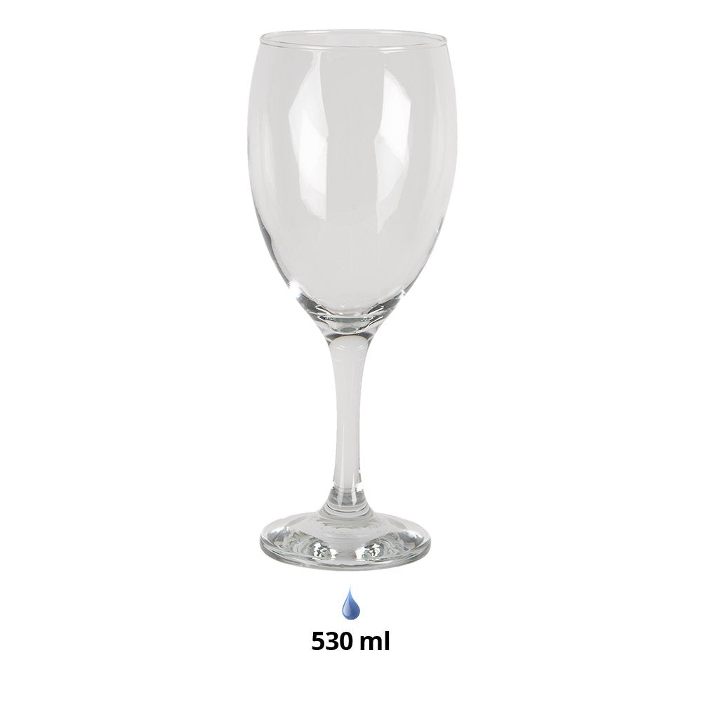 Wijnglas 530 ml Glas Wijnkelk