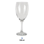 Wijnglas 530 ml Glas Wijnkelk