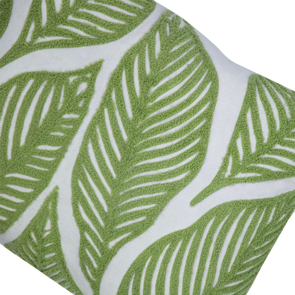 Lilou Kussen bladeren groen 30x50cm