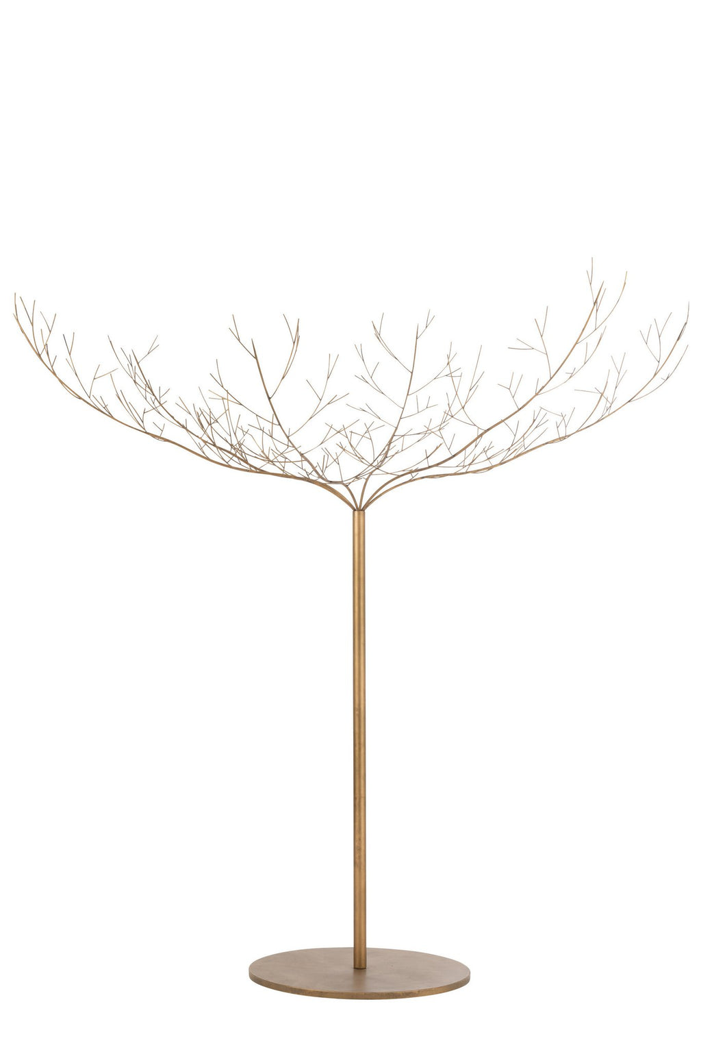 J-Line decoratie Boom - metaal - goud - large