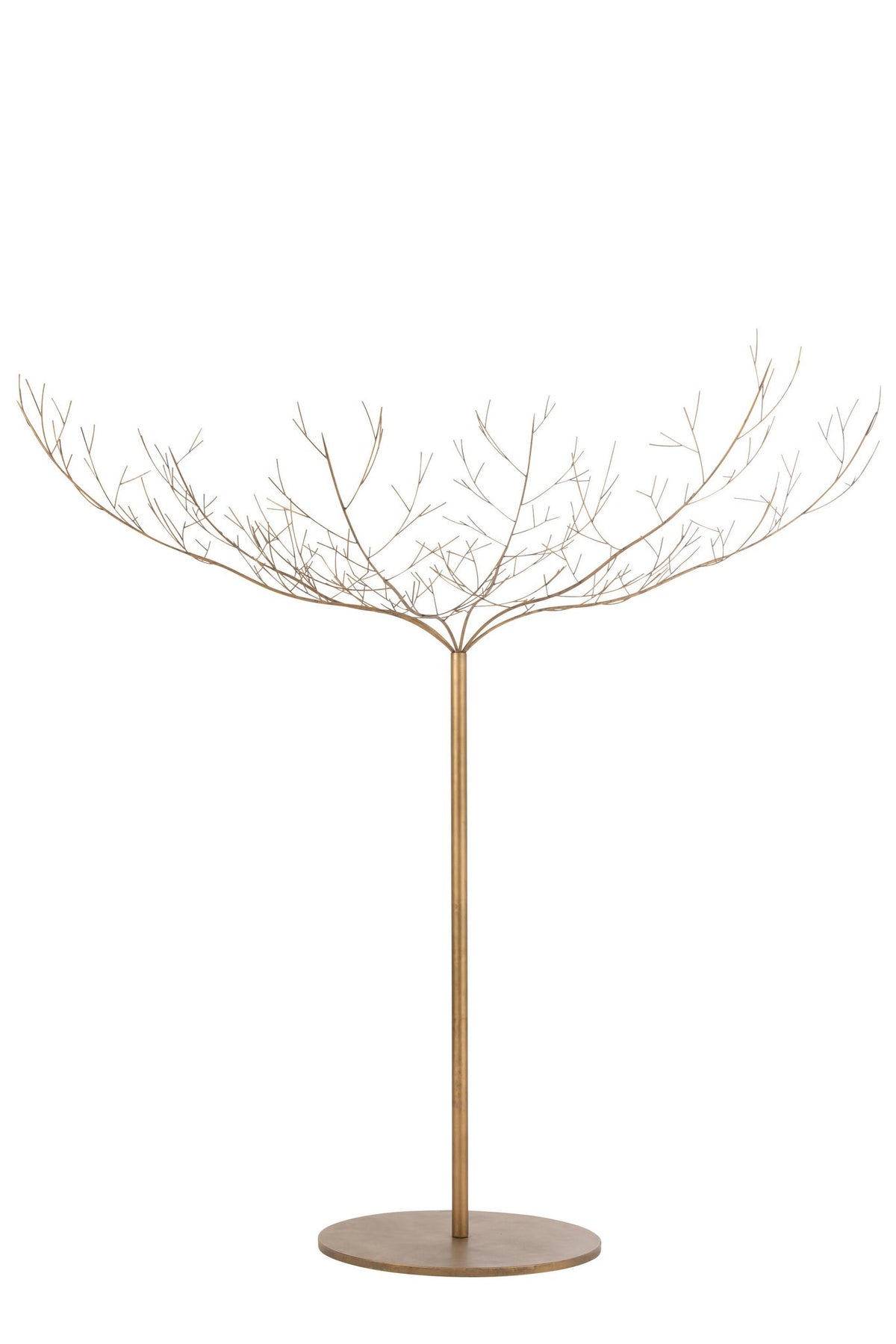 J-Line decoratie Boom - metaal - goud - large