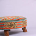 Zitkruk met safariprint - Veelkleurig -