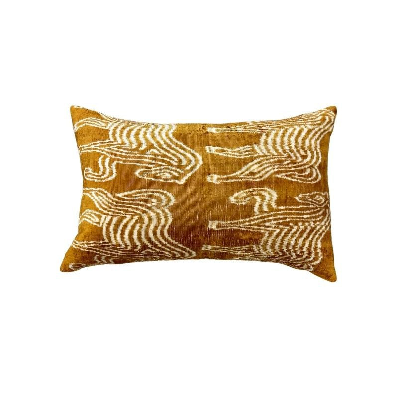Velvet Ikat Kussen Allegra 60x40 cm