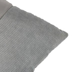 Kussen fluweel l. Gray & Corduroy 30 x 50 cm