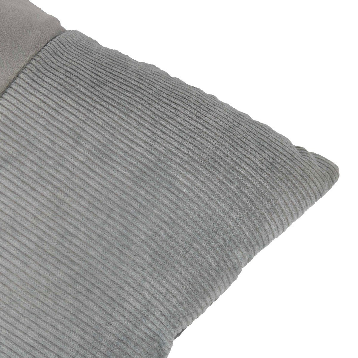 Kussen fluweel l. Gray & Corduroy 30 x 50 cm