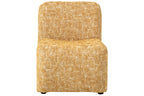 J-Line Chaise longue Margo - multiplex/stof - oker