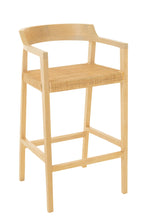 J-Line barstoel Emma - hout - naturel