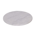 Marmer dienblad rond Ø30cm wit
